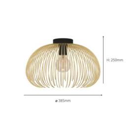 EGLO Venezuela Flush Ceiling Light - thumbnail 5