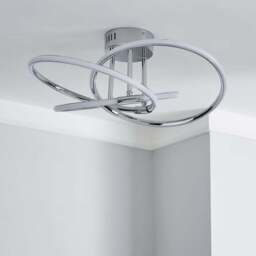 Rhona LED Semi Flush Ceiling Light - thumbnail 2