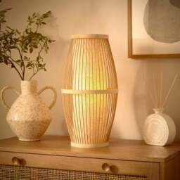 Kiva Boho Bamboo Table Lamp - thumbnail 2