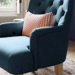 Arianna Button Back Accent Chair - thumbnail 2