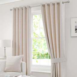 Chenille Eyelet Curtains (Blackout Available) - thumbnail 2