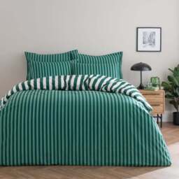 Elements Leighton 100% Cotton Duvet Cover and Pillowcase Set - thumbnail 5