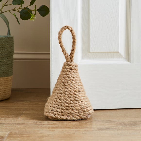 Triangular Jute Doorstop - image 1
