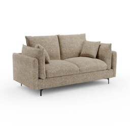Ruby Chunky Chenille 2 Seater Sofa Bed - thumbnail 6