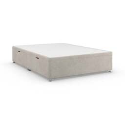Everyday Side Opening Ottoman Bed Frame, Woven Fabric - thumbnail 2