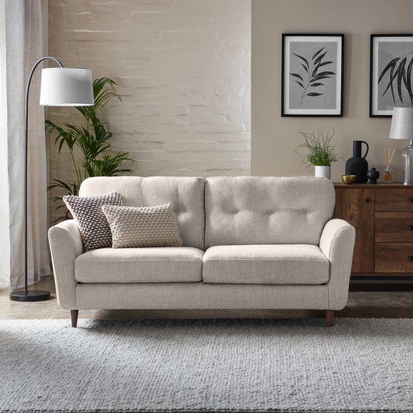 Sven Chunky Chenille 3 Seater Sofa - image 1