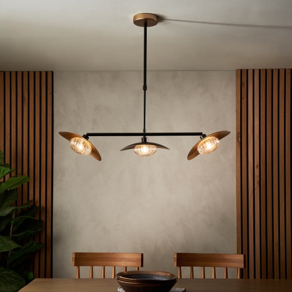 Delano 3 Light Diner Ceiling Light - image 1