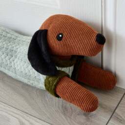 Sam The Sausage Dog Draught Excluder - thumbnail 2