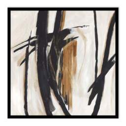 Black Expression Framed Print - thumbnail 2