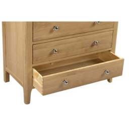 Cotswold 6 Drawer Chest, Oak - thumbnail 6