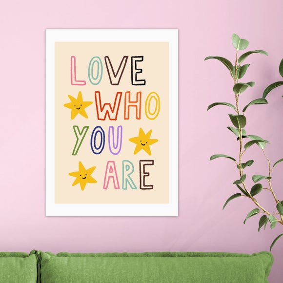 East End Prints Love Who You Are by Emmy Lupin Studio Print - image 1