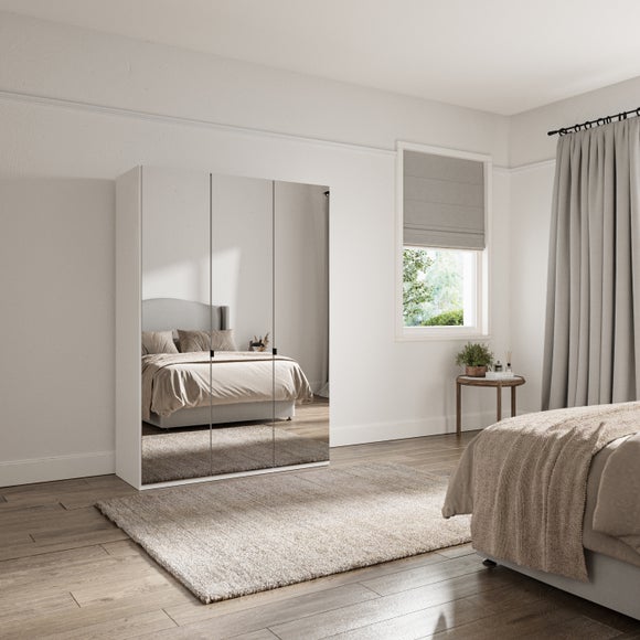 Wiemann Kahla 3 Door Mirrored Wardrobe - image 1
