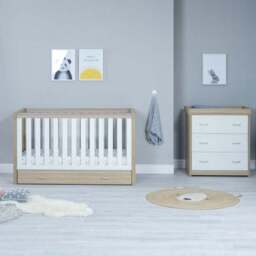 Babymore Luno 2 Piece Nursery Furniture Set - thumbnail 2