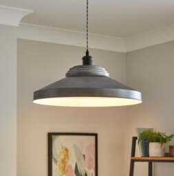 Spun Metal Easy Fit Pendant Shade - thumbnail 1