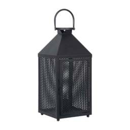 Folkstone Metal Punched Lantern Table Lamp - thumbnail 5