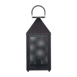 Folkstone Metal Punched Lantern Table Lamp - thumbnail 3