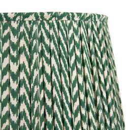 Vienna Chevron Mushroom Pleat Lamp Shade - thumbnail 4