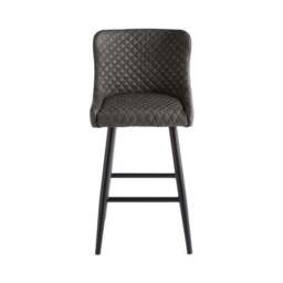 Montreal Counter Height Bar Stool, Faux Leather - thumbnail 5