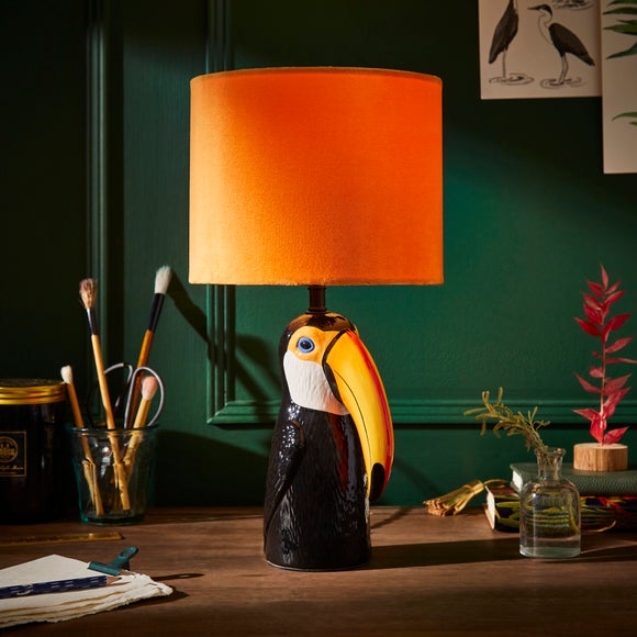 Toucan Ceramic Table Lamp - image 1
