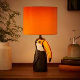 Toucan Ceramic Table Lamp - thumbnail 2