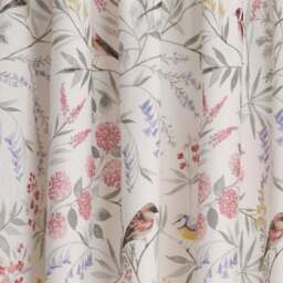 "Caraway Pink Pencil Pleat Curtain 66"" x 72""" - thumbnail 3