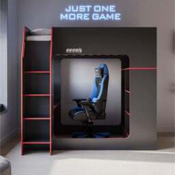 Meridian Gaming High Sleeper Bed Frame - thumbnail 2
