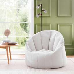 Adella Sherpa Bean Bag Chair - thumbnail 1