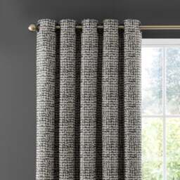 Camden Jacquard Eyelet Curtains - thumbnail 1