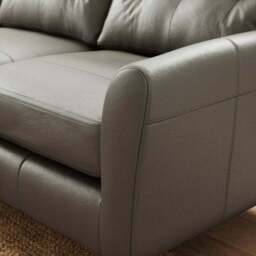 Sven Classic Leather Large Corner Chaise Sofa - thumbnail 5