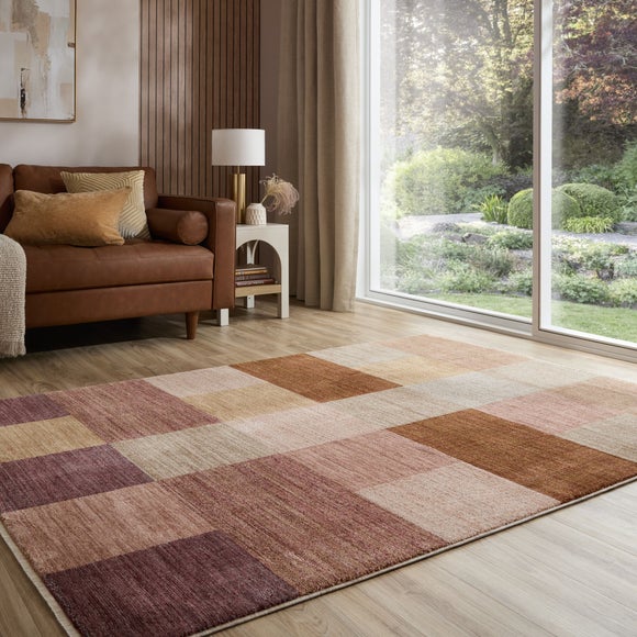 Felix Geometric Checkerboard Rug - image 1