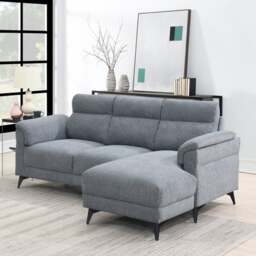 Roxy 3 Seater Left Hand Corner Chaise Sofa - thumbnail 1