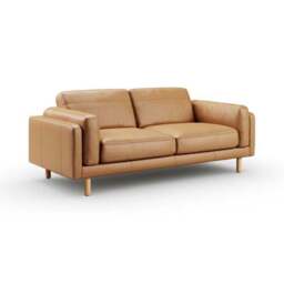 Newton Vintage Leather 3 Seater Sofa - thumbnail 6