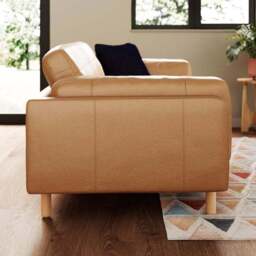 Newton Vintage Leather 3 Seater Sofa - thumbnail 2