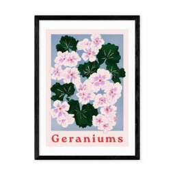 East End Prints Geraniums Print - thumbnail 2