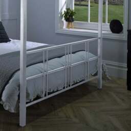 X Rocker Living Fern 4 Poster Bed with LED Lights - thumbnail 2