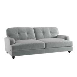 Martha Vintage Velvet 3 Seater Sofa - thumbnail 3