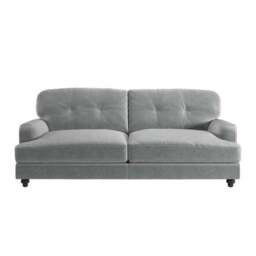 Martha Vintage Velvet 3 Seater Sofa - thumbnail 2