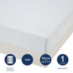CuddleCo Signature Hypoallergenic Bamboo Pocket Sprung Mattress - thumbnail 1