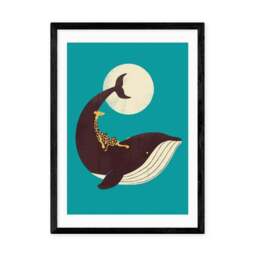 East End Prints The Giraffe And The Whale Print by Jay Fleck - thumbnail 2