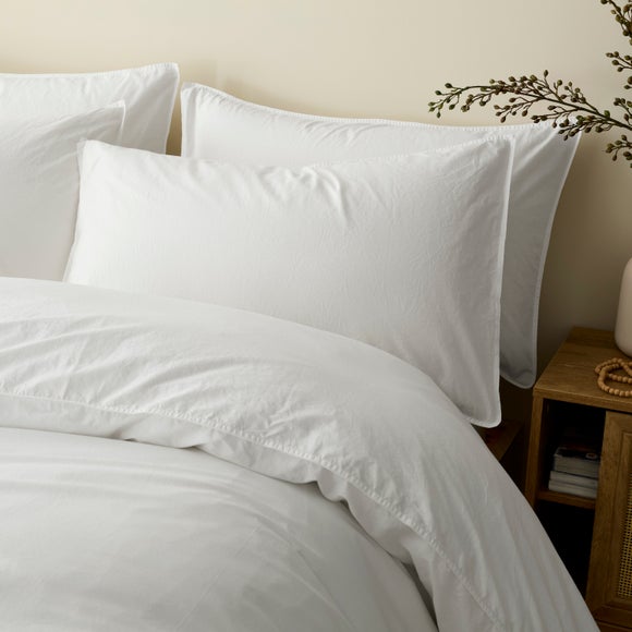 Soft Washed Cotton Standard Pillowcase Pair - image 1