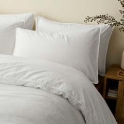 Soft Washed Cotton Standard Pillowcase Pair