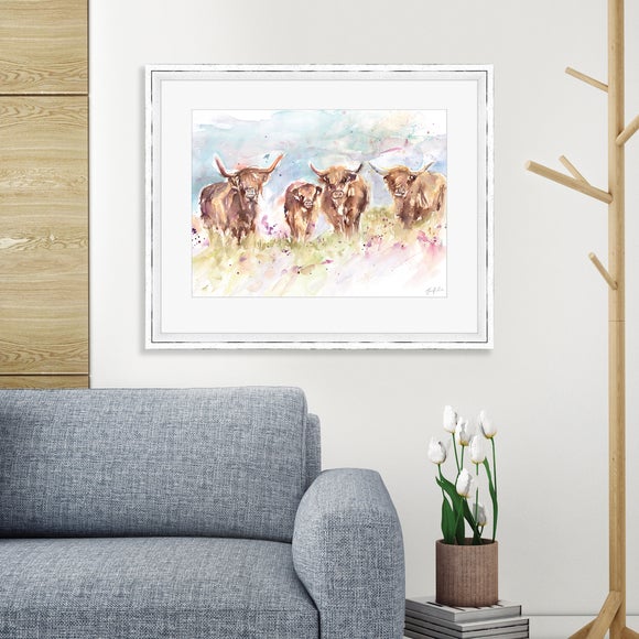 The Art Group Highland Herd Framed Print - image 1