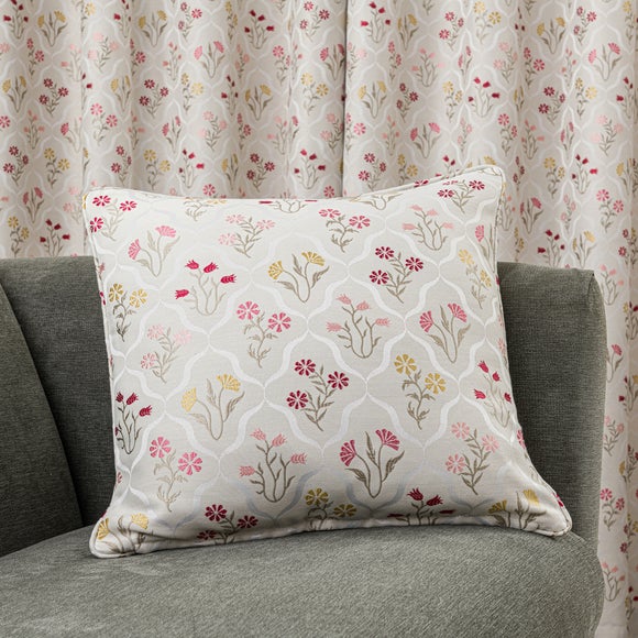 Fleur Floral Jacquard Cushion - image 1