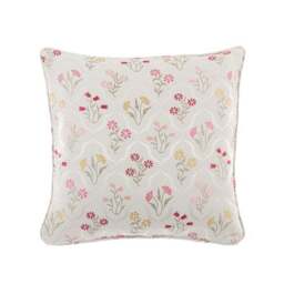 Fleur Floral Jacquard Cushion - thumbnail 3