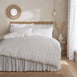 Zarah Motif 100% Cotton Duvet Cover & Pillowcase Set - thumbnail 3