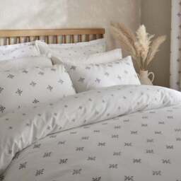 Zarah Motif 100% Cotton Duvet Cover & Pillowcase Set - thumbnail 6