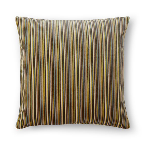 Velvet Striped Cushion Cover - image 1