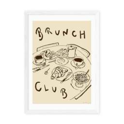 East End Prints Brunch Club Print - thumbnail 2