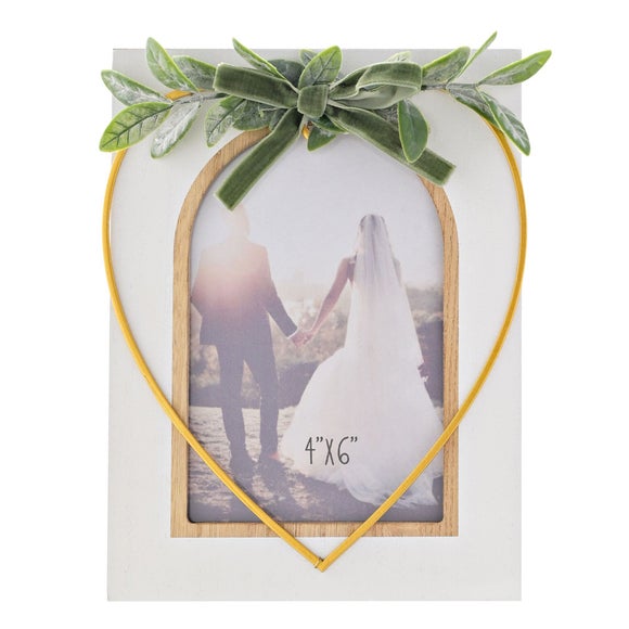 Love Story Gold Heart Photo Frame - image 1