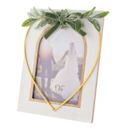 Love Story Gold Heart Photo Frame - thumbnail 3